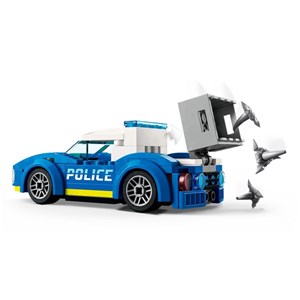 اسباب بازی لگو سیتی ماشین پلیس و کامیون بستنی فروشی 317 قطعه مدل Ice Cream Truck Police Chase - 60314 Building Kit_اسباب بازی لگو
