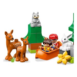 اسباب بازی لگو دوپلو دنیای حیوانات 121 قطعه مدل World Animals - 10907 Building Kit_اسباب بازی لگو