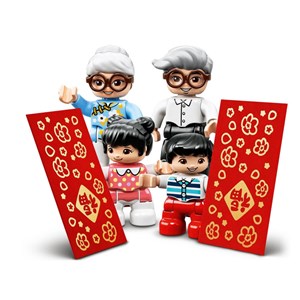 اسباب بازی لگو دوپلو 2 در 1 لحظات شاد دوران کودکی 227 قطعه مدل Happy Childhood Moments - 10943 Building Kit_اسباب بازی لگو