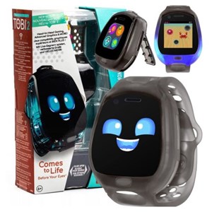 اسباب بازی توبی ساعت رباتیک هوشمند سری 2 مشکی مدل MGA - Little Tikes - Tobi Robot Smartwatch - Series 2 - Black_اسباب بازی ربات