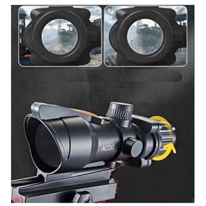 اسباب بازی تفنگ مسلسل شارژی تیر اسفنجی دوربین دار مدل SOFT BULLET LAUNCHER M416_اسباب بازی تفنگ