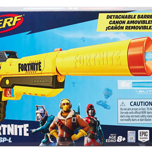 اسباب بازی تفنگ نرف فورتنایت Fortnite SP-L مدل Hasbro - Nerf - Fortnite SP-L - Elite Dart Blaster - Detachable Barrel and 6 Darts _اسباب بازی تفنگ