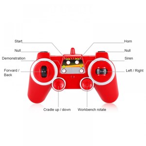 ماشین کنترلی جرثقیل آتشنشانی مقیاس 1:20 دبل ای مدل 003-517 Double EE_اسباب بازی ماشین کنترلی