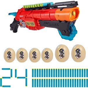 اسباب بازی تفنگ ایکس شات X-Shot مدل Zuru - X-Shot - Dino Attack Claw Hunter Foam Dart Blaster_اسباب بازی تفنگ