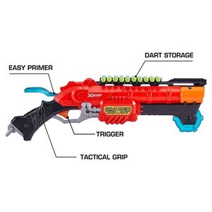 اسباب بازی تفنگ ایکس شات X-Shot مدل Zuru - X-Shot - Dino Attack Claw Hunter Foam Dart Blaster_اسباب بازی تفنگ