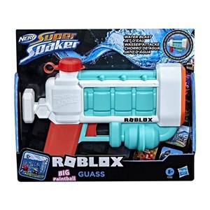 اسباب بازی تفنگ آب پاش نرف مدل Nerf - Super Soaker - Roblox Big Paintball Guass _اسباب بازی تفنگ
