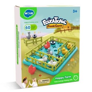 اسباب بازی پازل مزرعه هولی تویز مدل Hola Toys E7977_اسباب بازی لگو