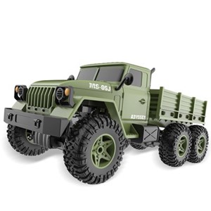 اسباب بازی ماشین کنترلی کامیون نظامی مدل Remote Control Army Truck Toy SL_008A مقیاس 1:10_اسباب بازی ماشین کنترلی