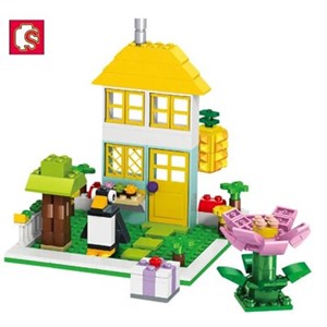 اسباب بازی لگو کلاسیک خلاقیت 854 قطعه مدل Sembo 101402 Large Creative Brick Box_اسباب بازی لگو