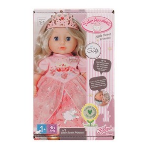 عروسک دخترانه 36 سانتی شاهزاده آنابل مدل Zapf Creation - Baby Annabell - Little Sweet Princess_اسباب بازی عروسک دخترانه