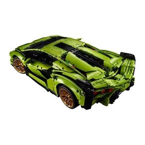 اسباب بازی لگو تکنیک ماشین لامبورگینی سیان 3696 تکه مقیاس 1:8 مدل  Technic Lamborghini Sian 56001_اسباب بازی لگو