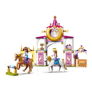 اسباب بازی لگو دیزنی اصطبل سلطنتی پرنسس بل و پرنسس راپونزل 239 قطعه مدل Belle and Rapunzel's Royal Stables - 43195 Building Kit_اسباب بازی لگو