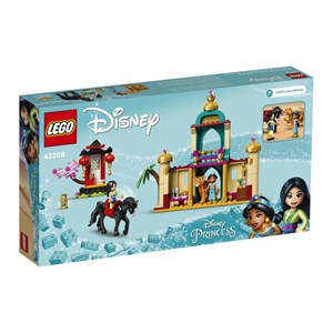 اسباب بازی لگو دیزنی ماجراجویی با مولان و جاسمین 176 قطعه مدل Jasmine and Mulan’s Adventure - 43208 Building Kit_اسباب بازی لگو