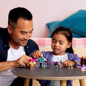 اسباب بازی لگو دیزنی کالسکه السا 116 قطعه مدل Elsa’s Wagon Adventure - 41166 Building Kit_اسباب بازی لگو