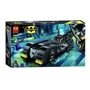 اسباب بازی لگو دی سی ماشین بتمن همراه با فیگور بتمن و جوکر 354 قطعه مدل 11351 BATLEADER_اسباب بازی لگو