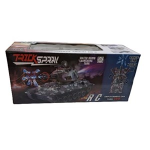 اسباب بازی تانک کنترلی شارژی دودزا و تیر پرتاب کن تیر ژله ای مدل Tank Remote Control_اسباب بازی ماشین کنترلی