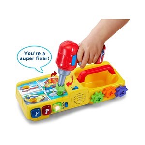 اسباب بازی نوزادی جعبه ابزار موزیکال Vtech مدل VTech Drill & Learn Toolbox _اسباب بازی نوزادی