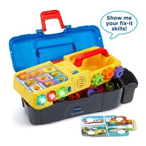 اسباب بازی نوزادی جعبه ابزار موزیکال Vtech مدل VTech Drill & Learn Toolbox _اسباب بازی نوزادی
