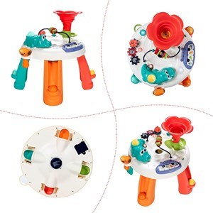 اسباب بازی نوزادی موزیکال میز چند کاره هولی تویز مدل 8999 Hola Toys Activity Play Table _اسباب بازی نوزادی