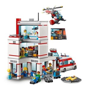 اسباب بازی لگو بیمارستان شهر 964 قطعه مدل Constructor City Hospital A19099_اسباب بازی لگو