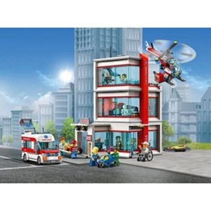 اسباب بازی لگو بیمارستان شهر 964 قطعه مدل Constructor City Hospital A19099_اسباب بازی لگو