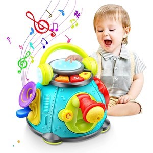 اسباب بازی کیف موزیکال هولی تویز 3119 Hola Toys Activity Music Cube _اسباب بازی نوزادی