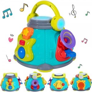 اسباب بازی کیف موزیکال هولی تویز 3119 Hola Toys Activity Music Cube _اسباب بازی نوزادی