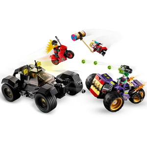 اسباب بازی لگو دی سی بتمن فرار جوکر با سه چرخه 464 قطعه مدل Joker's Tricycle Escape LEGO DC Comics Super Heroes Batman_اسباب بازی لگو