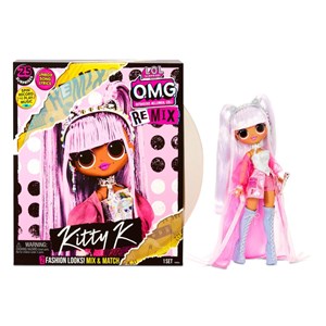 عروسک دخترانه LOL Surprise سری OMG Remix مدل LOL Surprise O.M.G. Remix Kitty K Fashion Doll - 25 Surprises with Music _اسباب بازی عروسک دخترانه