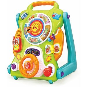 اسباب بازی نوزادی موزیکال واکر کودک چند کاره هولی تویز مدل Hola Baby Walker and Activity Table 2107 _اسباب بازی نوزادی