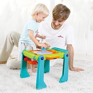 اسباب بازی نوزادی موزیکال واکر کودک چند کاره هولی تویز مدل Hola Baby Walker and Activity Table 2107 _اسباب بازی نوزادی