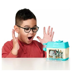 اسباب بازی عروسک رباتیک موش موشک ماما سورپرایز Little Live Pets سری Mini مدل Moose - Little Live Pets - Mama Surprise Minis - Lil Mouse _عروسک رباتیک