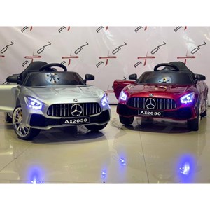 اسباب بازی ماشین شارژی بنز متالیک دو موتور AX2050_اسباب بازی ماشین شارژی