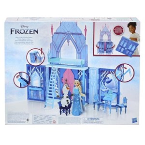 اسباب بازی قصر یخی دیزنی تاشو فروزن 2 به همراه پرنسس السا مدل Disney Princess Frozen - Elsa's Fold and Go Ice Palace with Princess Elsa and Olaf_اسباب بازی لوازم خانگی