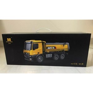 اسباب بازی ماشین کنترلی شارژی کامیون راه سازی حرفه ای هوینا مدل Huina Dump Truck 1573 مقیاس 1:14_اسباب بازی ماشین کنترلی