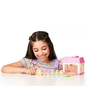اسباب بازی عروسک رباتیک خرگوش ماما سورپرایز Little Live Pets سری Mini مدل Moose - Little Live Pets - Mama Surprise Minis - Lil Bunny_عروسک رباتیک