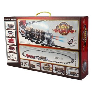 اسباب بازی قطار کنترلی دود زا 19 تکه Remote Control Train Classical _اسباب بازی نوزادی