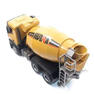 اسباب بازی ماشین کنترلی شارژی کامیون میکسر بتن حرفه ای هوینا مدل Huina Mixer Truck 1574