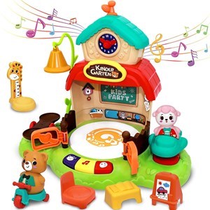 اسباب بازی نوزادی موزیکال کلبه حیوانات و مهدکودک هولی تویز مدل 935 Hola Toys Kindergarten _اسباب بازی نوزادی