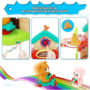 اسباب بازی نوزادی موزیکال کلبه حیوانات و مهدکودک هولی تویز مدل 935 Hola Toys Kindergarten _اسباب بازی نوزادی