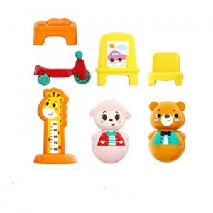 اسباب بازی نوزادی موزیکال کلبه حیوانات و مهدکودک هولی تویز مدل 935 Hola Toys Kindergarten _اسباب بازی نوزادی