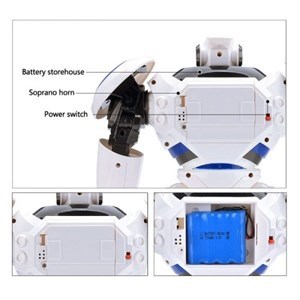 اسباب بازی ربات کنترلی تیر انداز کرازون مدل Crazon Defender RC Robot Toy 1701B -اسباب بازی ربات
