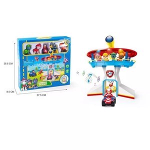 اسباب بازی اکشن فیگور ست برج مراقبت سگ های نگهبان پاپاترول _اسباب بازی اکشن فیگور