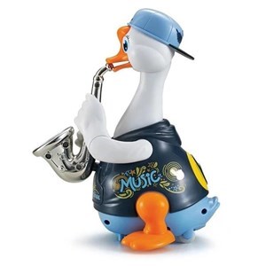 اسباب بازی نوزادی غاز ساکسیفون زن موزیکال هولی تویز مدل 6111 Hola Toys Baby Toys Saxophone Goose _اسباب بازی نوزادی