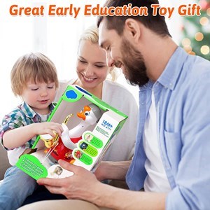 اسباب بازی نوزادی غاز ساکسیفون زن موزیکال هولی تویز مدل 6111 Hola Toys Baby Toys Saxophone Goose _اسباب بازی نوزادی