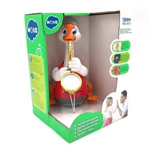 اسباب بازی نوزادی غاز ساکسیفون زن موزیکال هولی تویز مدل 6111 Hola Toys Baby Toys Saxophone Goose _اسباب بازی نوزادی