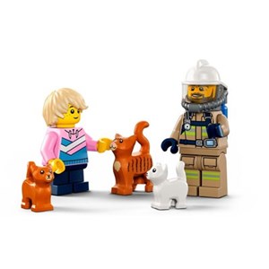 اسباب بازی لگو سیتی عملیات آتش نشانی 766 قطعه مدل Fire Brigade - 60321 Building Kit_اسباب بازی لگو