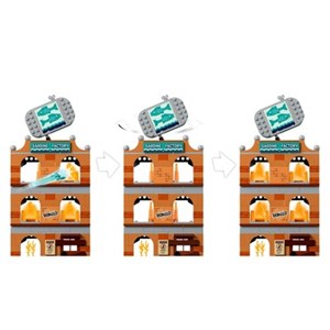 اسباب بازی لگو سیتی عملیات آتش نشانی 766 قطعه مدل Fire Brigade - 60321 Building Kit_اسباب بازی لگو