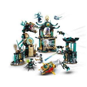 اسباب بازی لگو نینجاگو معبد دریای بی پایان 1060 قطعه مدل Temple of the Endless Sea - 71755 Building Kit_اسباب بازی لگو