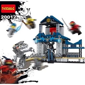اسباب بازی لگو کریتور نینجا 406 قطعه مدل DECOOL 20012 Ninjutsu Palace Fight Creator_اسباب بازی لگو